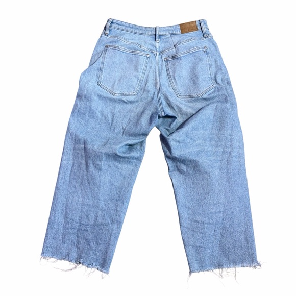 Madewell The Curvy Perfect Vintage Wide-Leg Crop Jean Size 31 - Picture 5 of 12